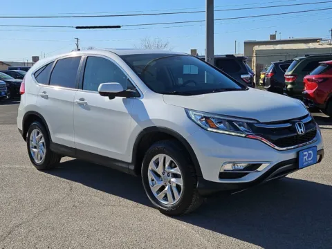 White 2015 Honda CR-V EX for sale in El Paso, TX