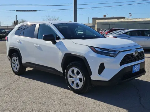 White 2025 Toyota RAV4 LE for sale in El Paso, TX