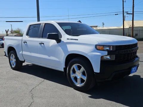 White 2021 Chevrolet Silverado 1500 WT for sale in El Paso, TX