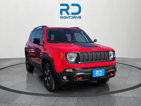 Red 2022 Jeep Renegade Trailhawk for sale in El Paso, TX