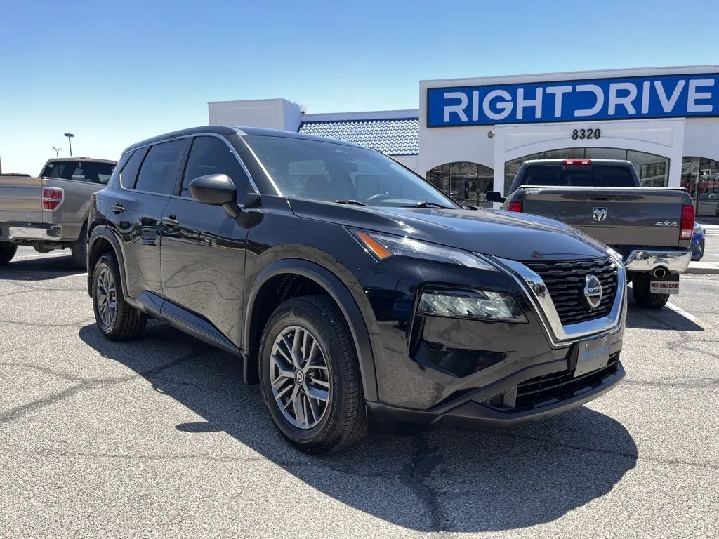 Black 2021 Nissan Rogue S for sale in El Paso, TX