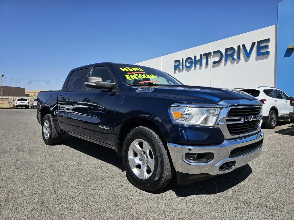 Blue 2021 Ram 1500 Big Horn/Lone Star for sale in El Paso, TX