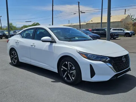 White 2025 Nissan Sentra SV for sale in El Paso, TX