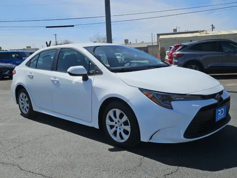 White 2024 Toyota Corolla LE for sale in El Paso, TX