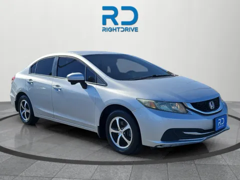 Silver 2015 Honda Civic SE for sale in El Paso, TX