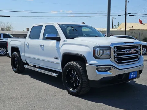 White 2018 GMC Sierra 1500 SLT for sale in El Paso, TX