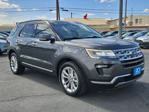 Gray 2018 Ford Explorer Limited for sale in El Paso, TX