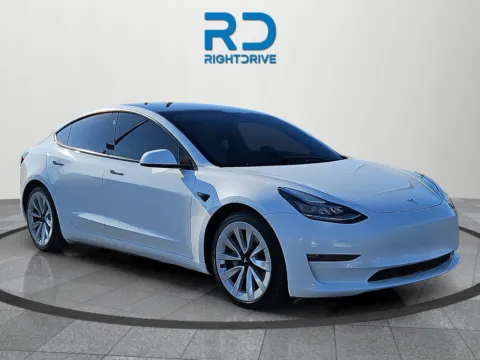 White 2021 Tesla Model 3 Long Range for sale in El Paso, TX