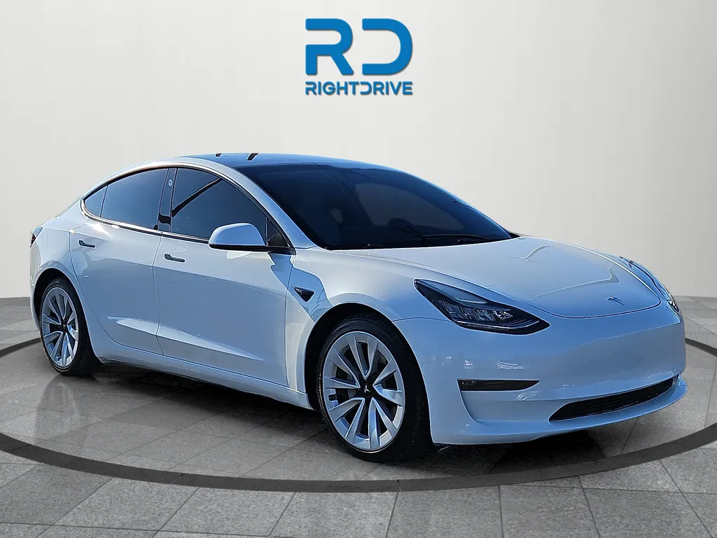 White 2021 Tesla Model 3 Long Range for sale in El Paso, TX