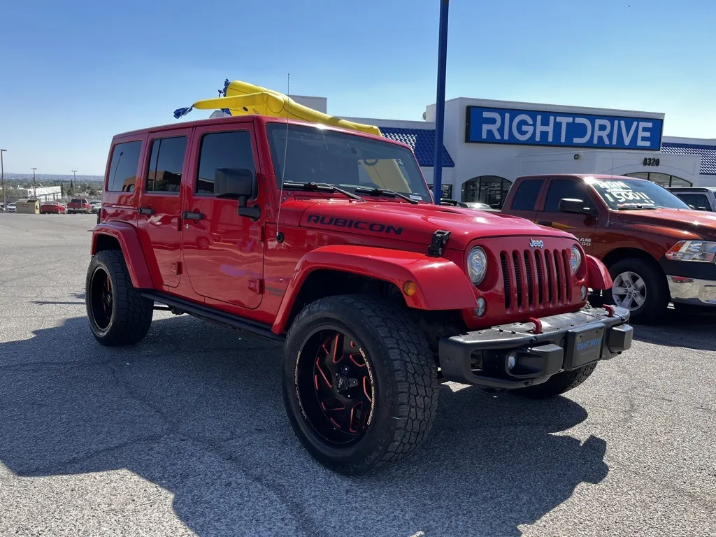 Used 2017 Jeep Wrangler Unlimited Rubicon for sale in El Paso, TX at  RightDrive | VIN: 1C4BJWFG6HL568499, image size:1024x768
