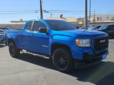 Blue 2021 GMC Canyon Elevation Standard for sale in El Paso, TX