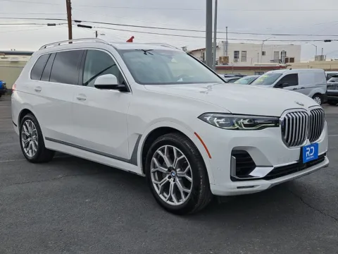 White 2019 BMW X7 xDrive50i for sale in El Paso, TX