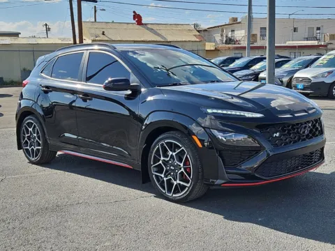 Black 2022 Hyundai Kona N for sale in El Paso, TX