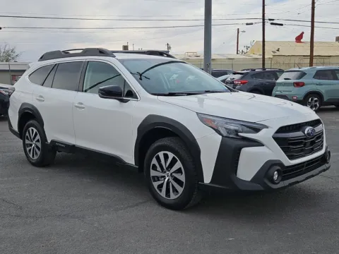 White 2025 Subaru Outback Premium for sale in El Paso, TX