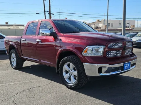 Red 2016 Ram 1500 Laramie for sale in El Paso, TX