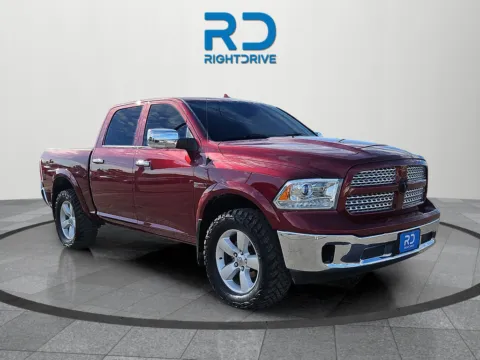 Red 2016 Ram 1500 Laramie for sale in El Paso, TX
