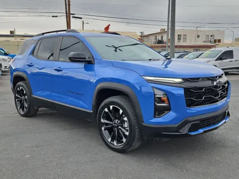 Blue 2025 Chevrolet Equinox RS for sale in El Paso, TX