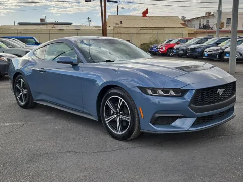 Blue 2024 Ford Mustang EcoBoost for sale in El Paso, TX