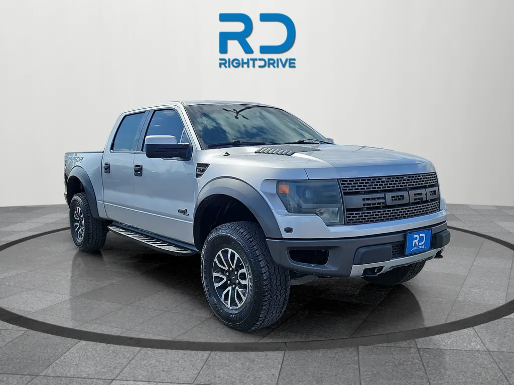 Silver 2013 Ford F-150 SVT Raptor for sale in El Paso, TX