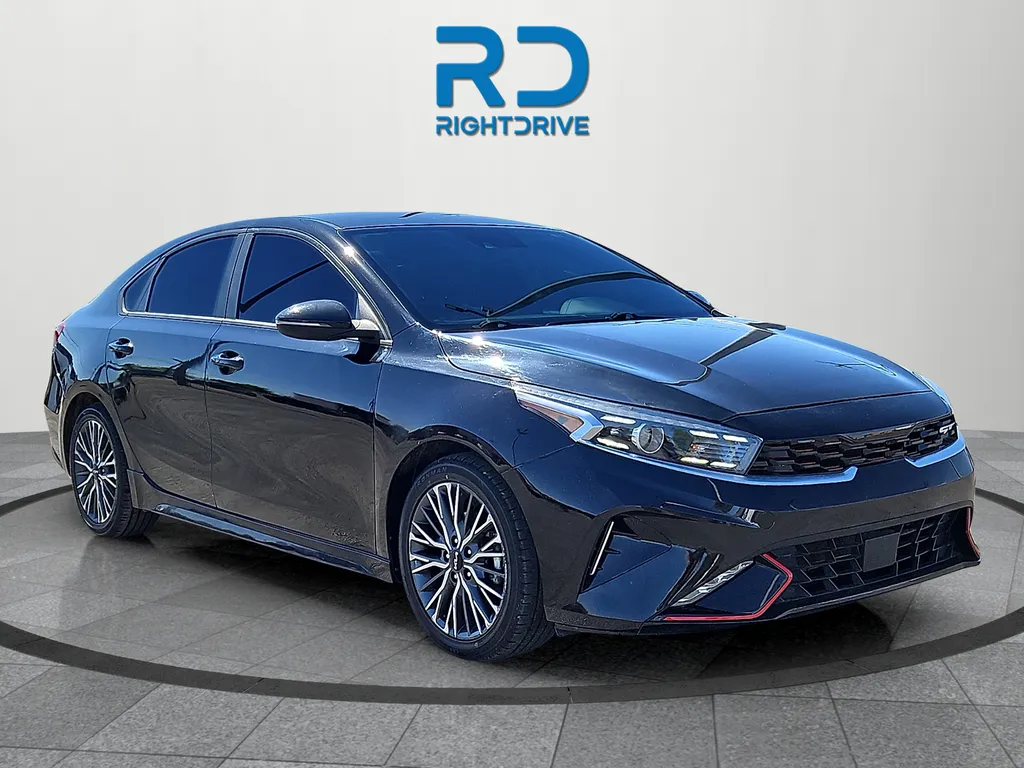 Black 2023 Kia Forte GT-Line for sale in El Paso, TX