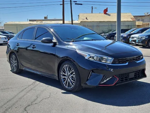 Black 2023 Kia Forte GT-Line for sale in El Paso, TX