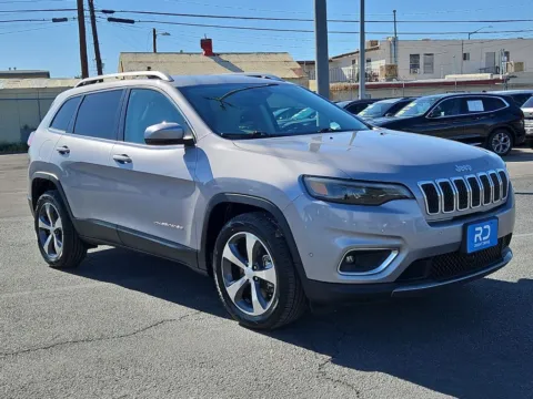 Silver 2020 Jeep Cherokee Limited for sale in El Paso, TX