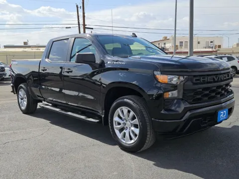 Black 2025 Chevrolet Silverado 1500 Custom for sale in El Paso, TX