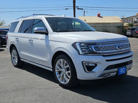 White 2019 Ford Expedition Platinum for sale in El Paso, TX
