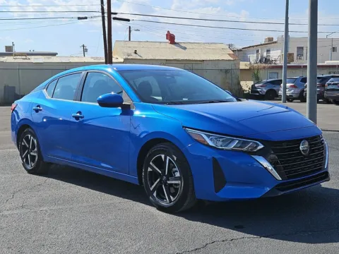 Blue 2025 Nissan Sentra SV for sale in El Paso, TX