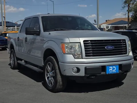 Silver 2014 Ford F-150 STX for sale in El Paso, TX