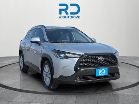 Silver 2022 Toyota Corolla Cross LE for sale in El Paso, TX