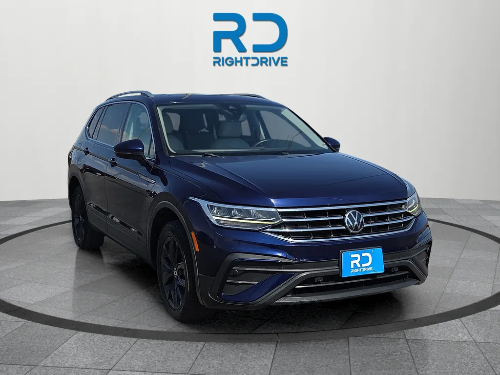 Blue 2022 Volkswagen Tiguan 2.0T SE for sale in El Paso, TX