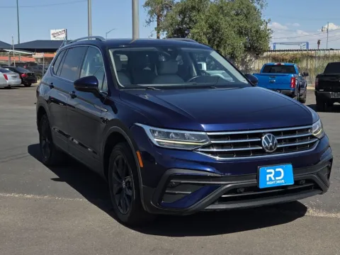 Blue 2022 Volkswagen Tiguan 2.0T SE for sale in El Paso, TX