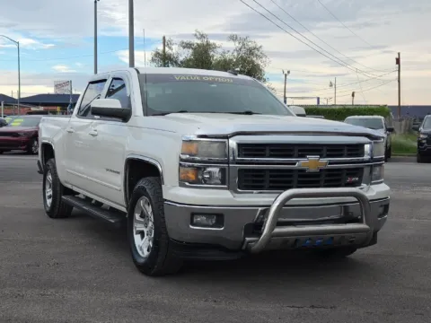 White 2015 Chevrolet Silverado 1500 LT for sale in El Paso, TX