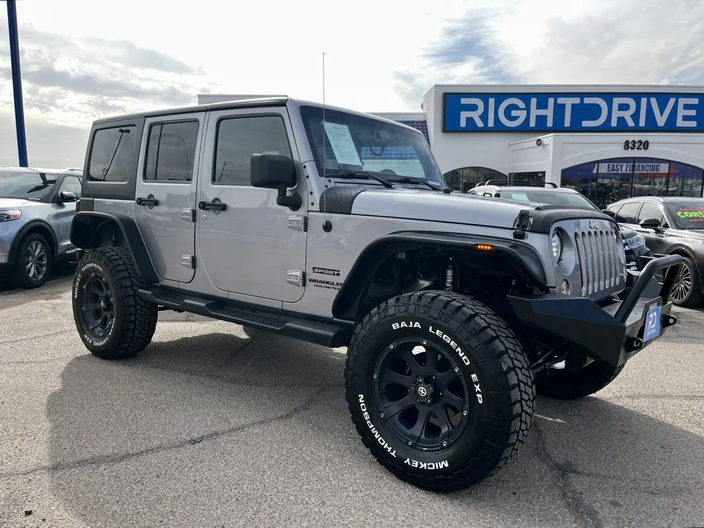 2014 Jeep Wrangler Unlimited Sport for sale in El Paso, TX