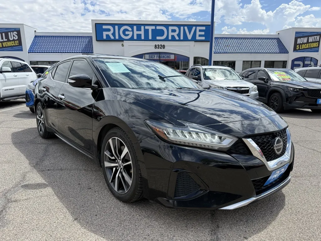 Black 2019 Nissan Maxima 3.5 SL for sale in El Paso, TX