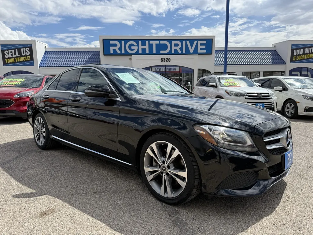 Black 2018 Mercedes-Benz C-Class C 300 for sale in El Paso, TX