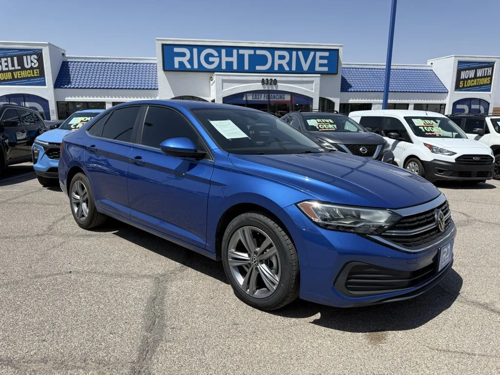 Blue 2024 Volkswagen Jetta 1.5T SE for sale in El Paso, TX
