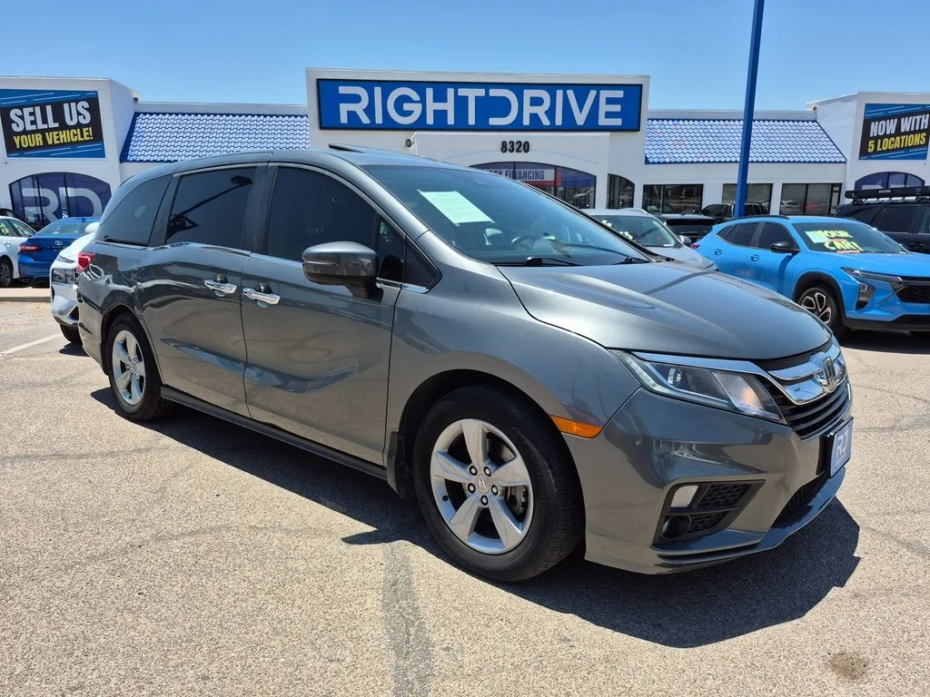 Gray 2018 Honda Odyssey EX-L for sale in El Paso, TX