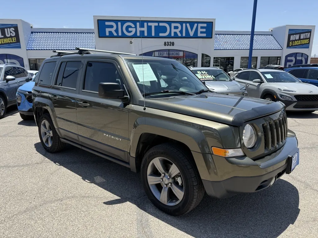 Green 2015 Jeep Patriot High Altitude for sale in El Paso, TX