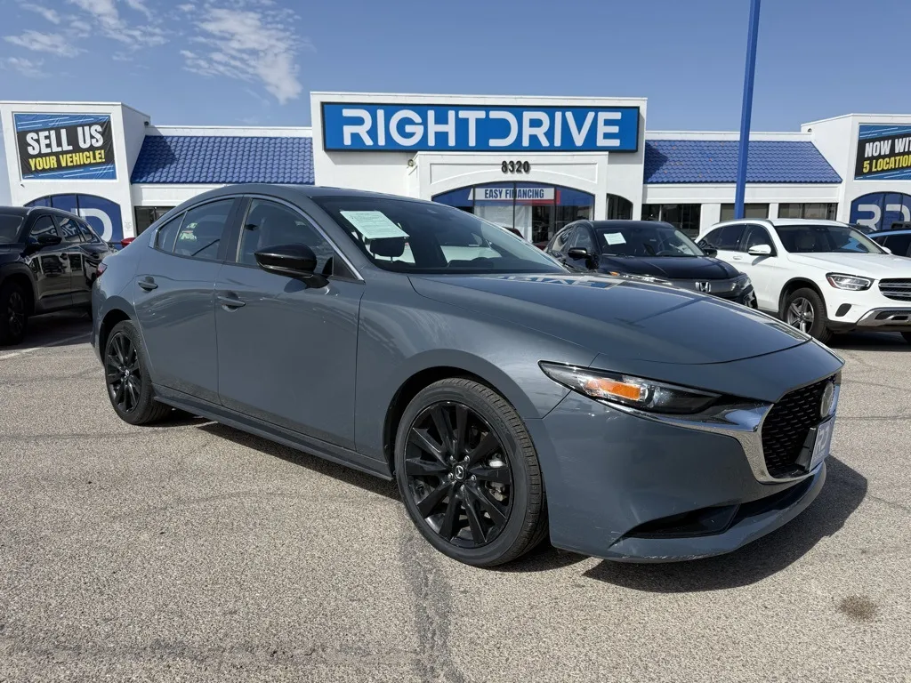 Gray 2023 Mazda Mazda3 2.5 S Carbon Edition for sale in El Paso, TX