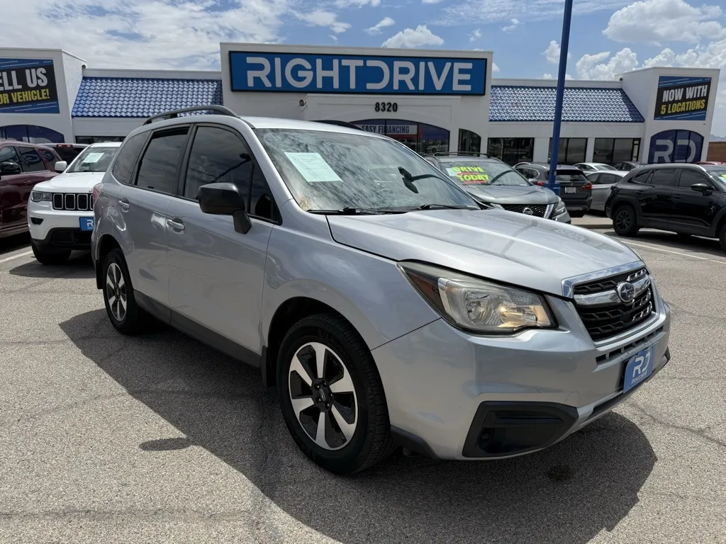 Silver 2018 Subaru Forester 2.5i for sale in El Paso, TX