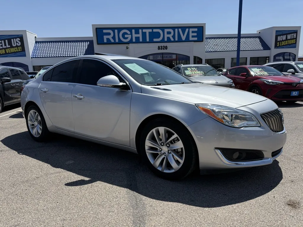Silver 2014 Buick Regal Turbo/e-Assist Premium I for sale in El Paso, TX
