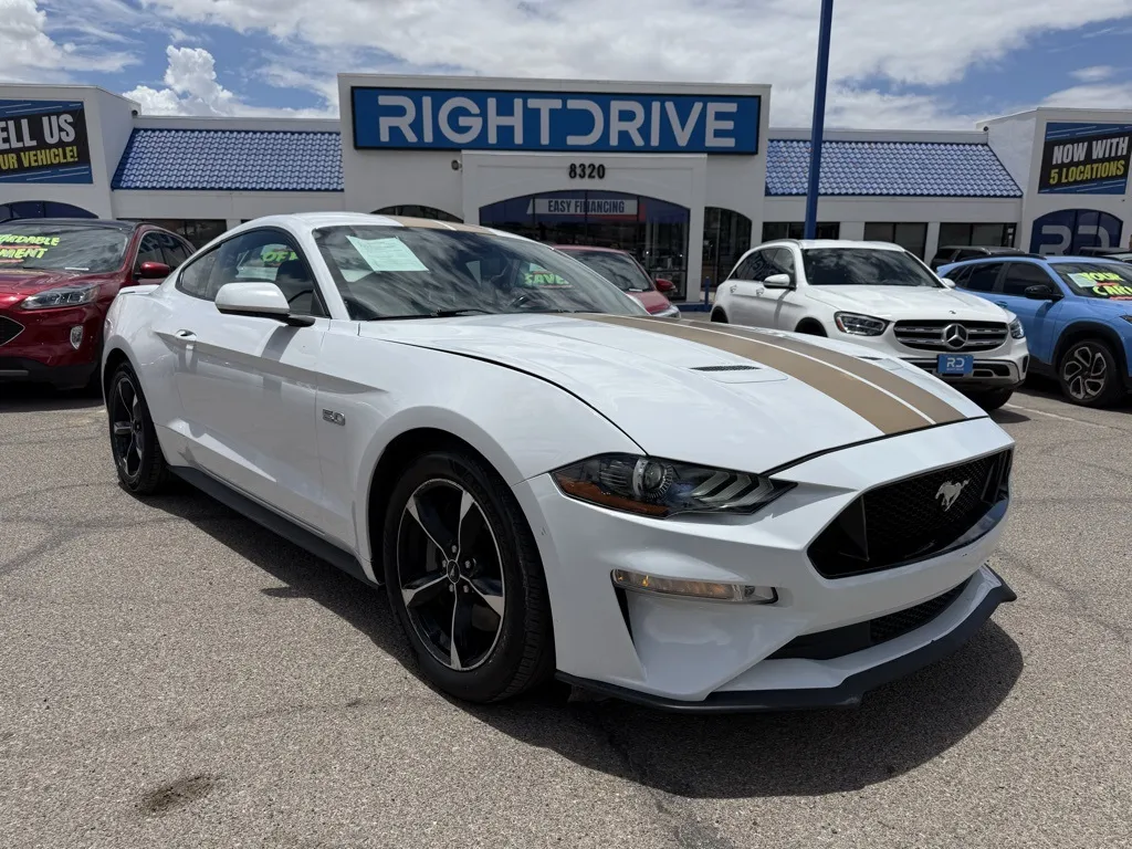 White 2021 Ford Mustang GT for sale in El Paso, TX