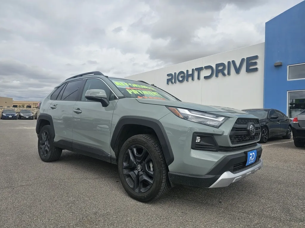 Gray 2023 Toyota RAV4 Adventure for sale in El Paso, TX