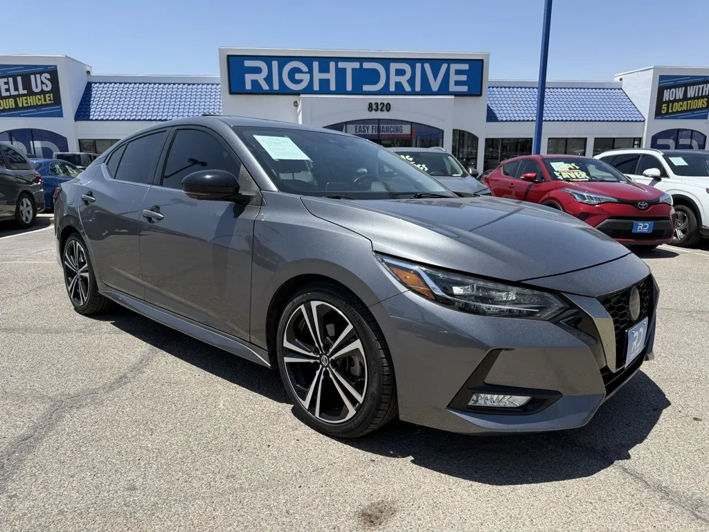 Gray 2022 Nissan Sentra SR for sale in El Paso, TX