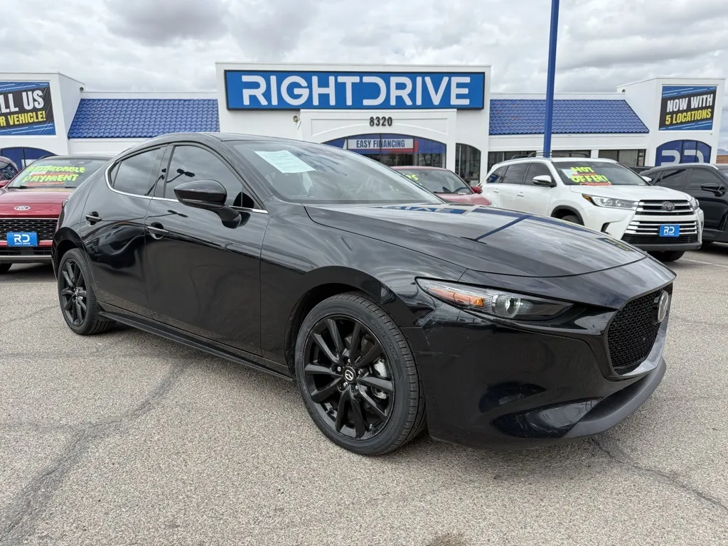 Black 2023 Mazda Mazda3 2.5 Turbo for sale in El Paso, TX