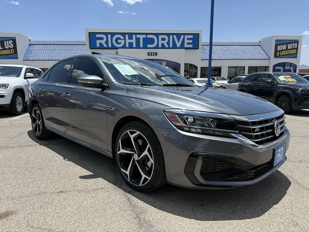 Gray 2021 Volkswagen Passat 2.0T R-Line for sale in El Paso, TX