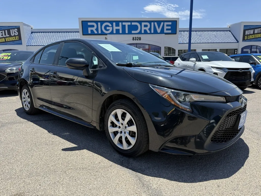 Black 2022 Toyota Corolla LE for sale in El Paso, TX