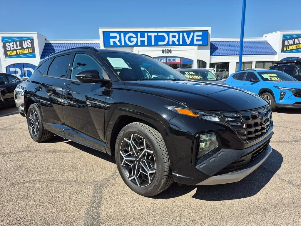 Black 2022 Hyundai Tucson N Line for sale in El Paso, TX